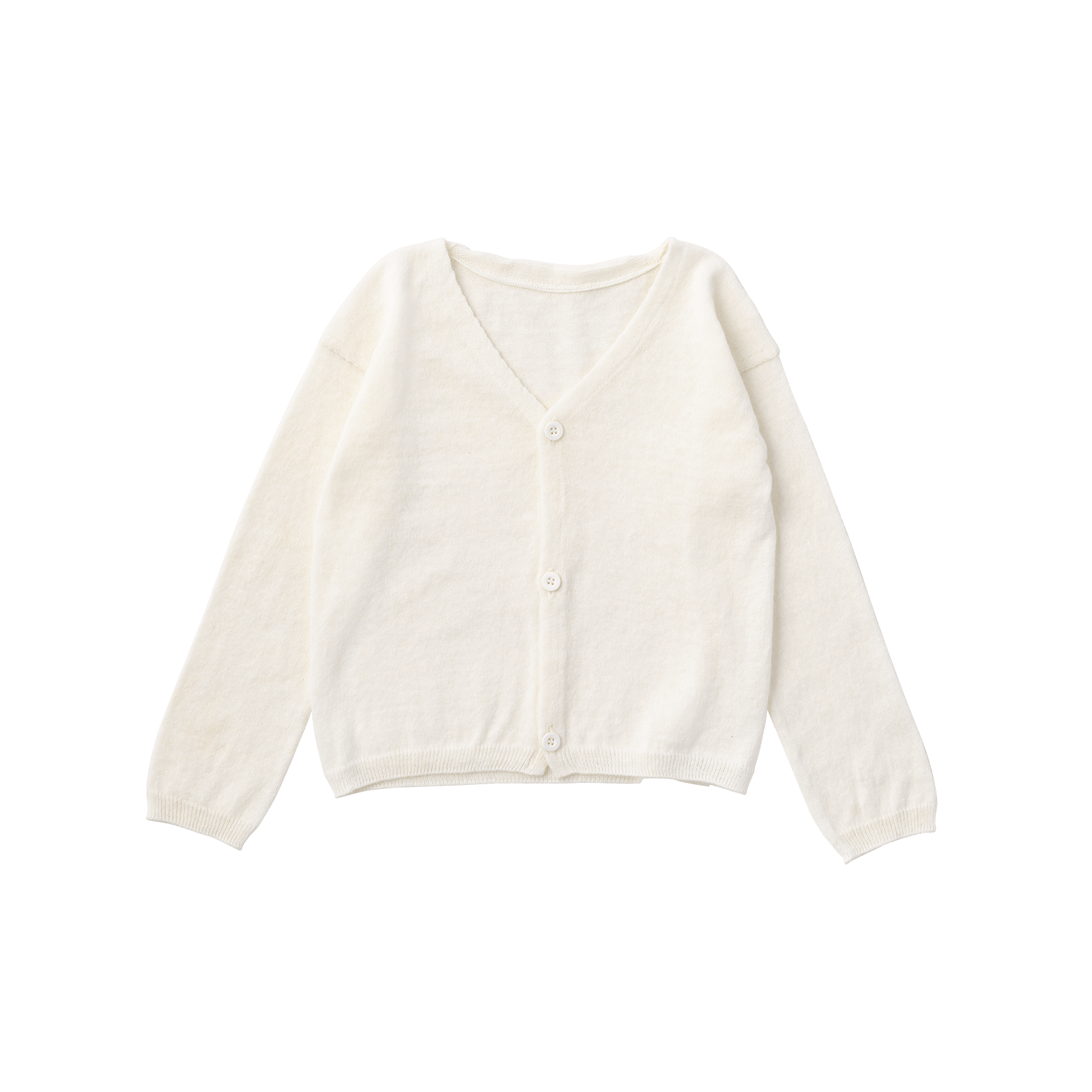 cardigan ASA 1 shiro | ギフト・スタイ・出産祝いのMARLMARL（マール