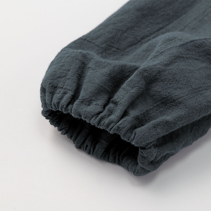 blouses 3 shirring navy | ギフト・スタイ・出産祝いのMARLMARL