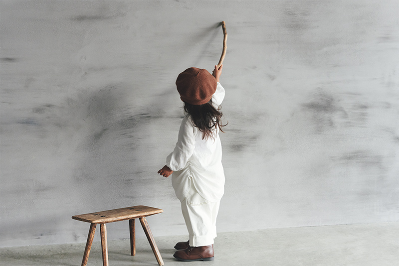 dress 1 shirring white | ギフト・スタイ・出産祝いのMARLMARL