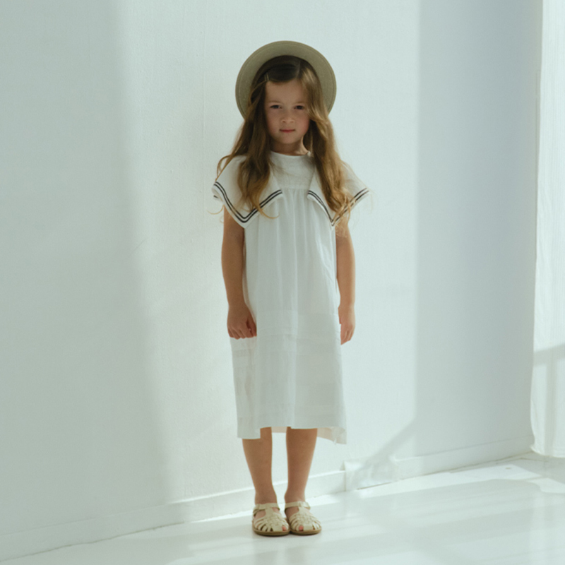 paddle dress 1 white | ギフト・スタイ・出産祝いのMARLMARL（マール 