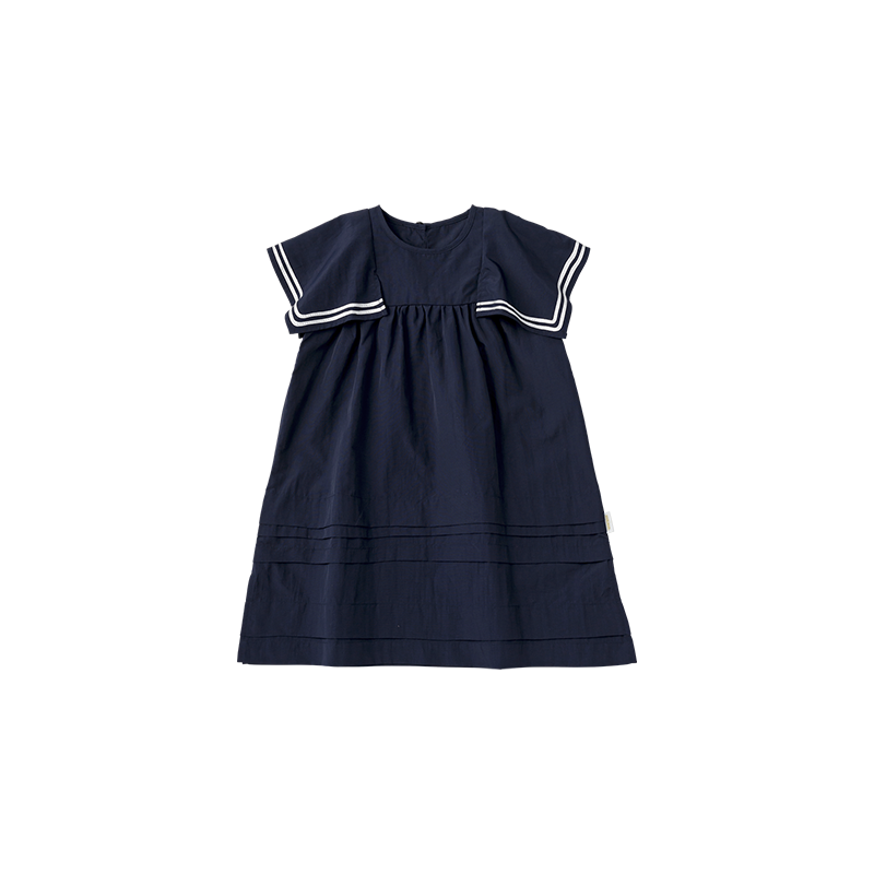 paddle dress 2 navy | ギフト・スタイ・出産祝いのMARLMARL