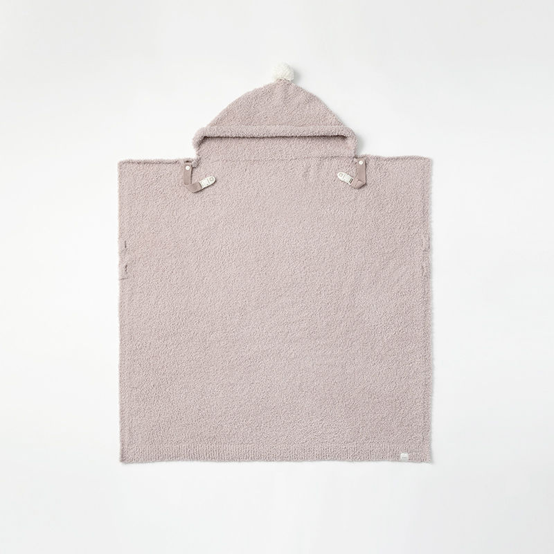 hooded blanket 1 pink | ギフト・スタイ・出産祝いのMARLMARL