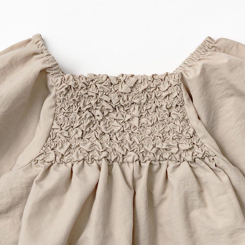 pompadour rompers 2 beige | ギフト・スタイ・出産祝いの