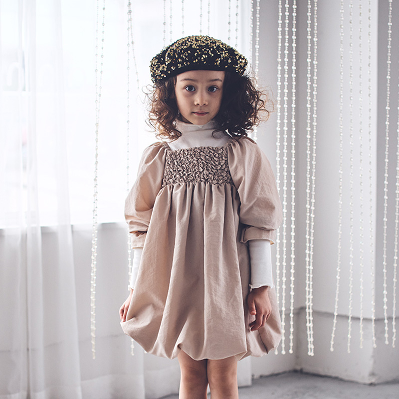 タグ付き新品未使用❣️soor ploom Edith dress 7y SOOR PLOOM / DELILAH DRESS - Gingham Print, Zin