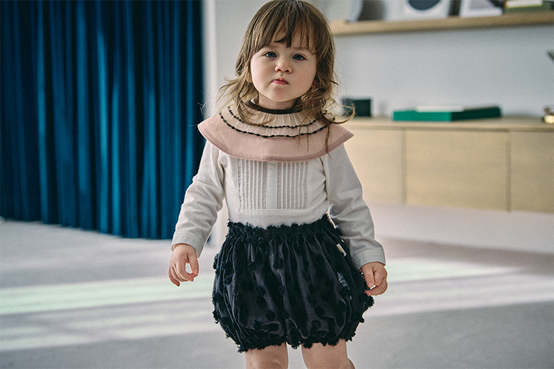 bloomers pompom black | ギフト・スタイ・出産祝いのMARLMARL