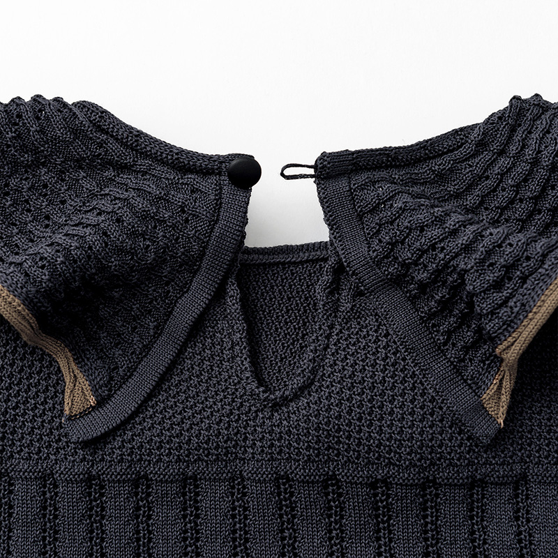 knit frill rompers ai | ギフト・スタイ・出産祝いのMARLMARL