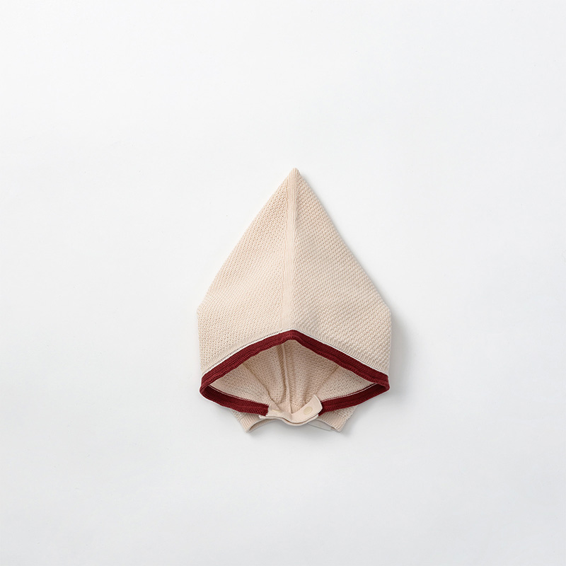 knit bonnet mini beni | ギフト・スタイ・出産祝いのMARLMARL