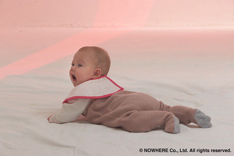 BAPE × MARLMARL - ABC CAMO BABY MILO BIB KB PINK | ギフト