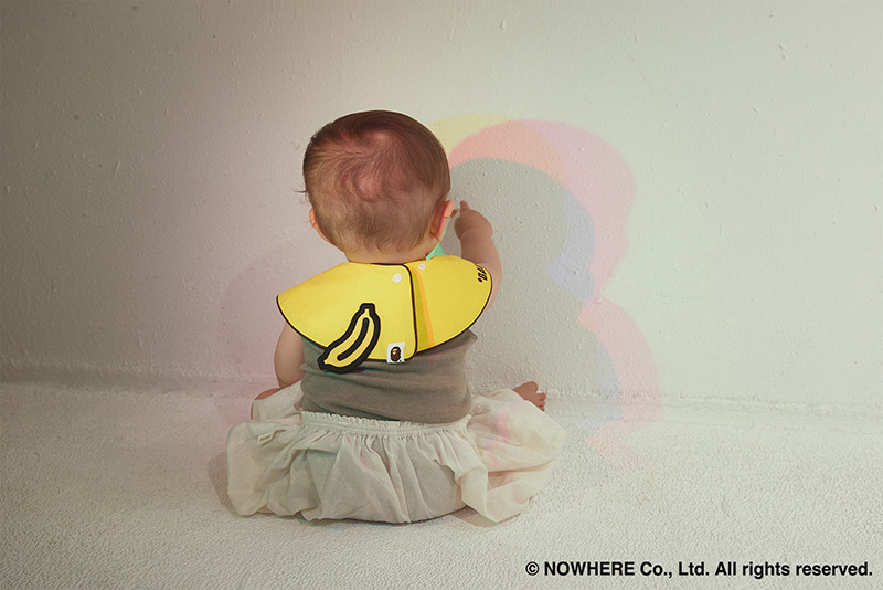 BAPE × MARLMARL - BABY MILO DIE CUT BIB KB | ギフト・スタイ