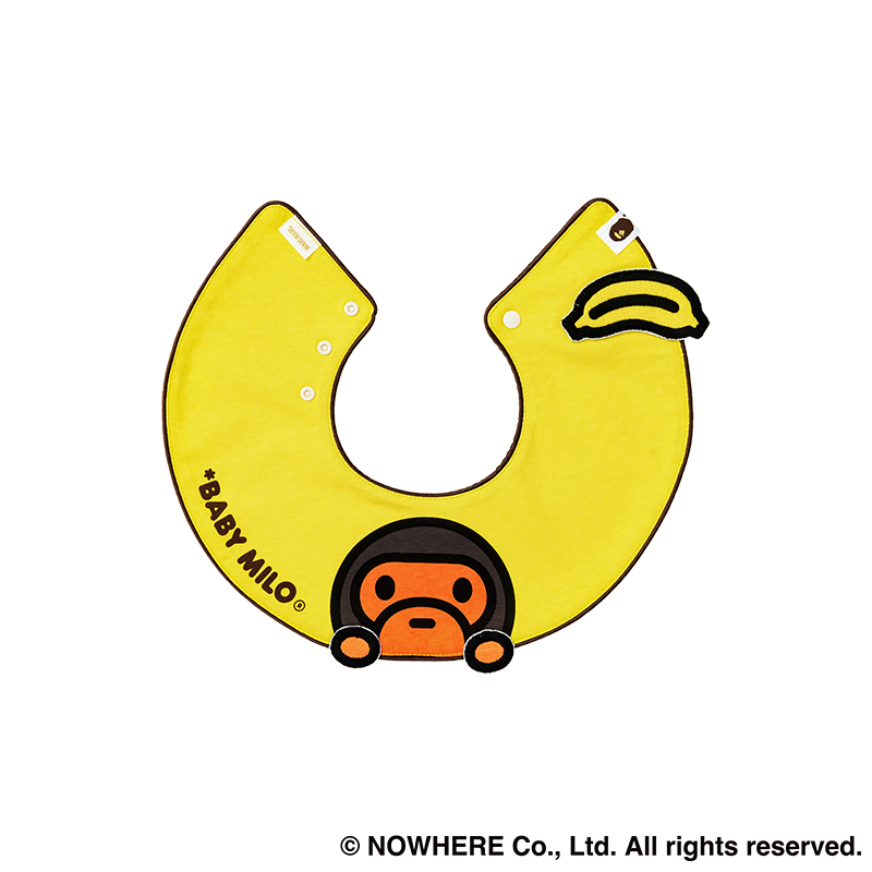 小物 BAPE X MARLMARL BABY MILO DIE CUT BIB KB BAPE × MARLMARL - BABY MILO DIE CUT BIB KB | ギフト・スタイ