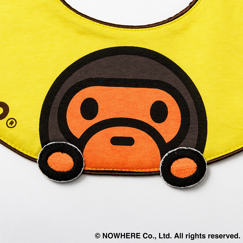 小物 BAPE X MARLMARL BABY MILO DIE CUT BIB KB BAPE × MARLMARL - BABY MILO DIE CUT BIB KB | ギフト・スタイ