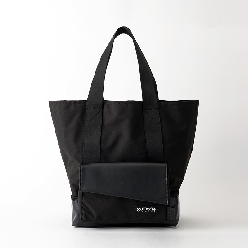 MATO byMARLMARL ブラック トートバッグ MATO × OUTDOOR PRODUCTS TOTE BAG BLACK | ギフト・スタイ