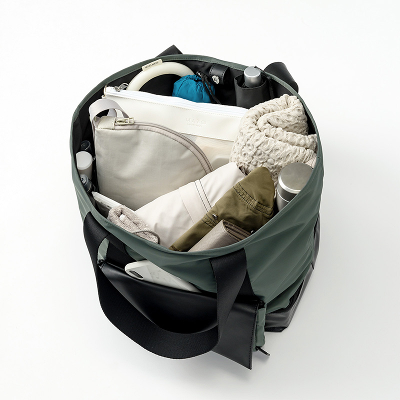 MATO × OUTDOOR PRODUCTS TOTE BAG MOSS | ギフト・スタイ・出産祝いの