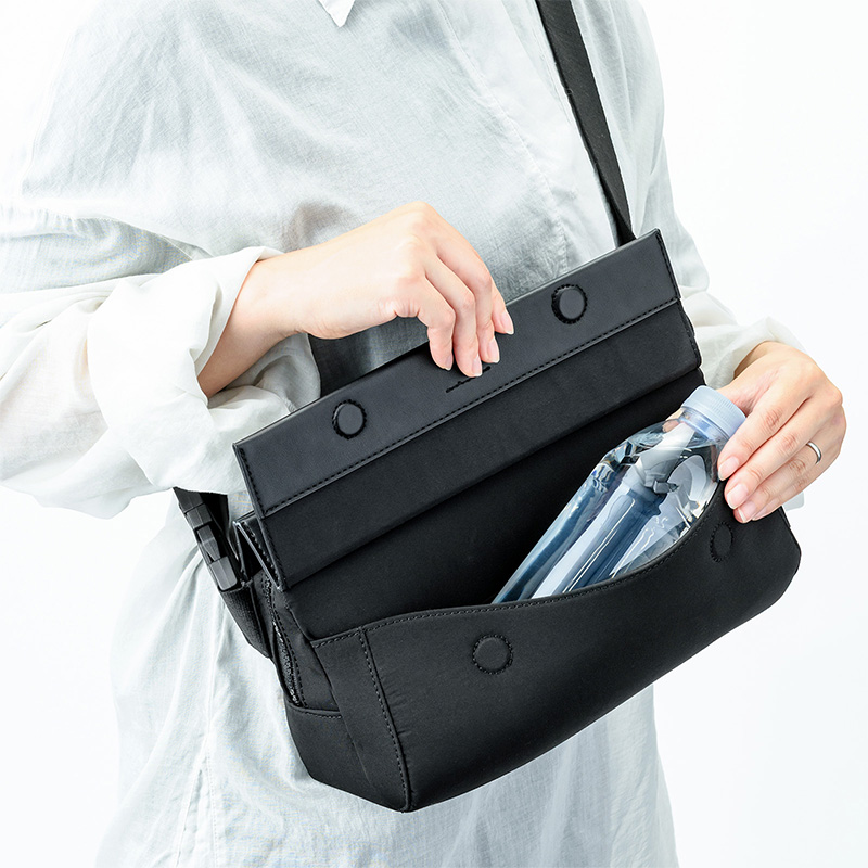 MULボディバック プロフ様。専用 MORPH BODY BAG BLACK | ギフト・スタイ・出産祝いのMARLMARL