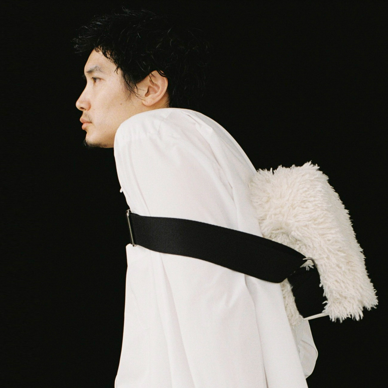 HONEYCOMB BAG SHAGGY WHITE | ギフト・スタイ・出産祝いの